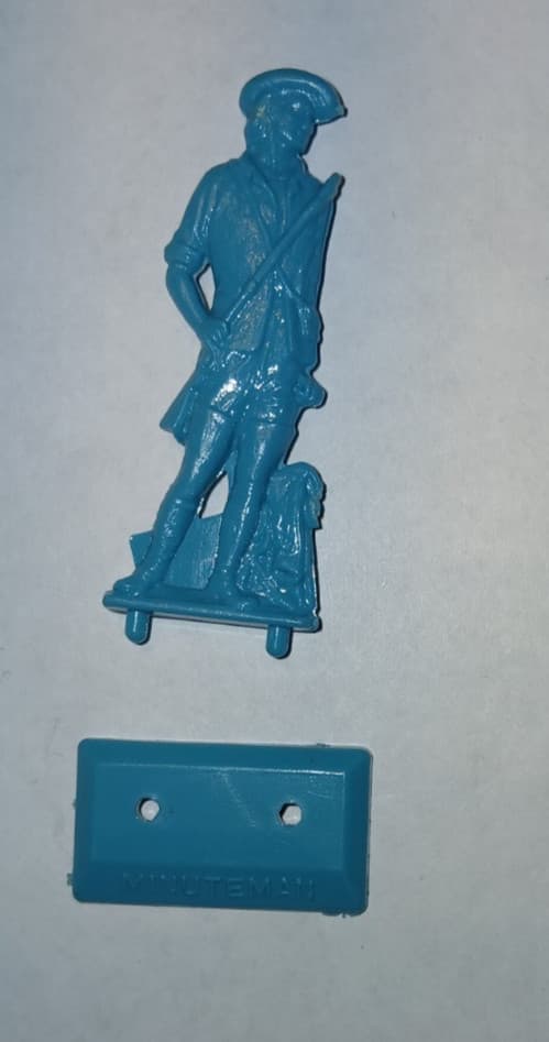 Cracker Jack Lot 416 - Teal Minuteman