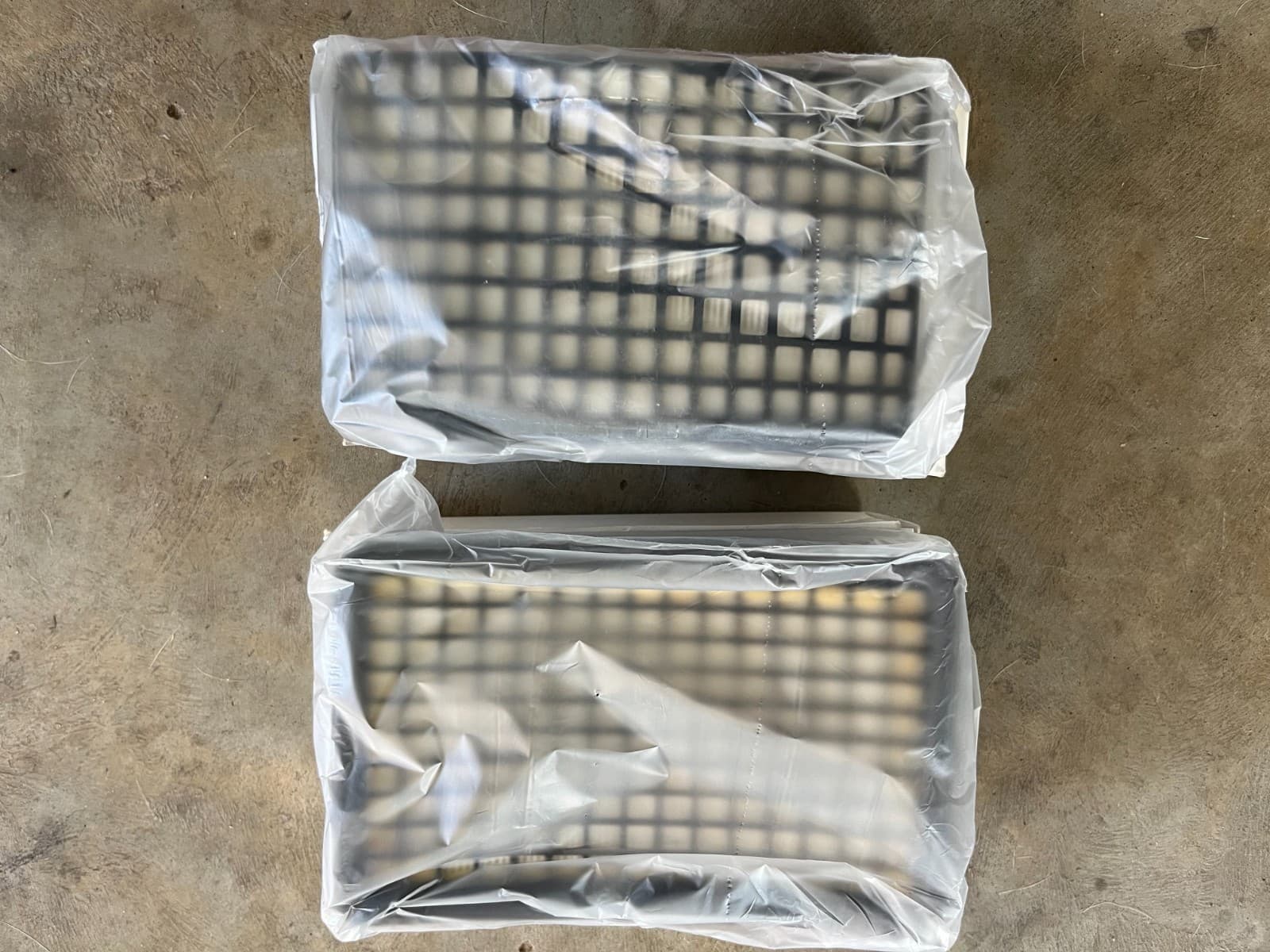 Lot of TWO (2) each 3M Adflo filters 15-0199-99 PAPR Welding 6737735 NIOSH HE 2