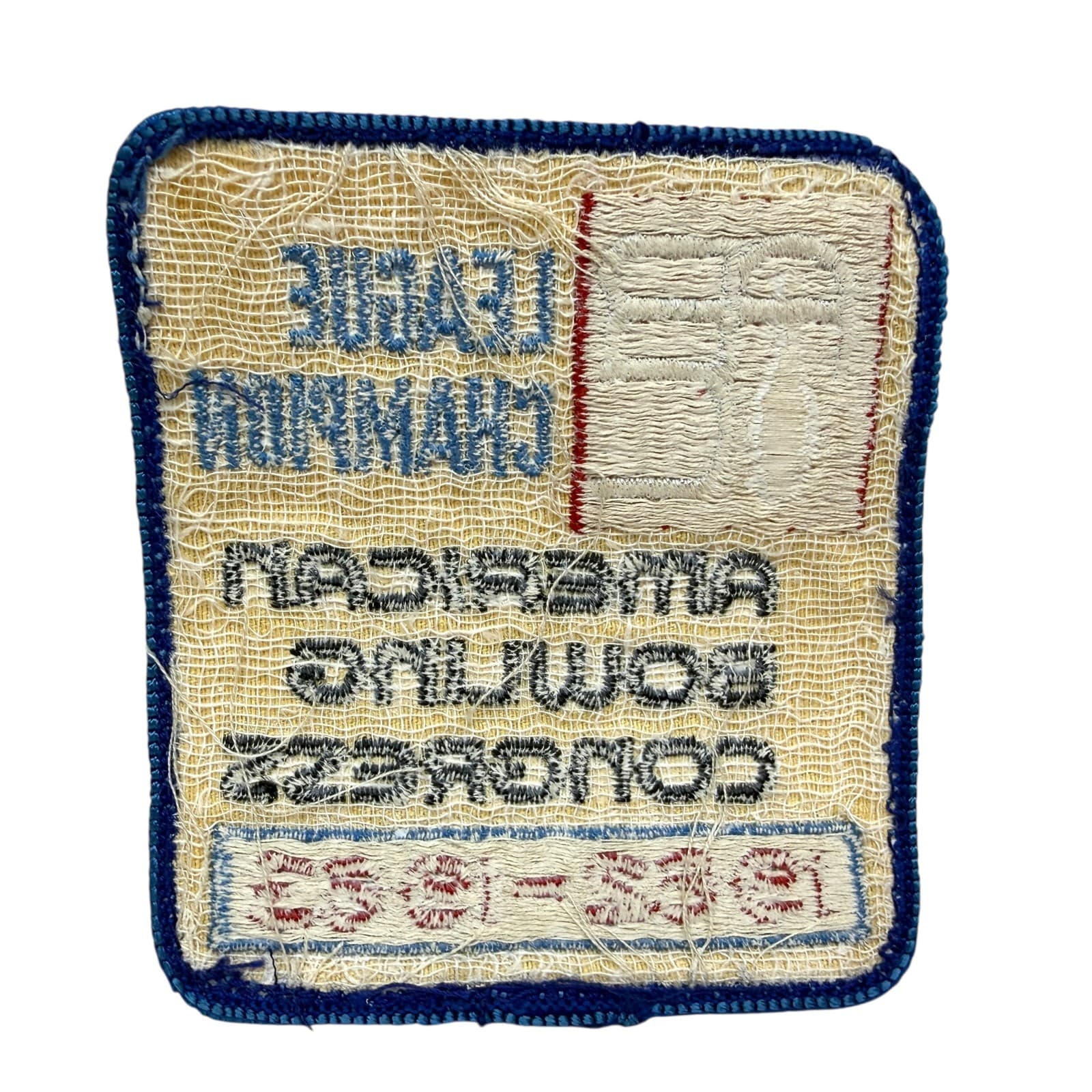 Vtg 1962-63 ABC Bowling League Champion Patch Badge American Bowling Congress 3