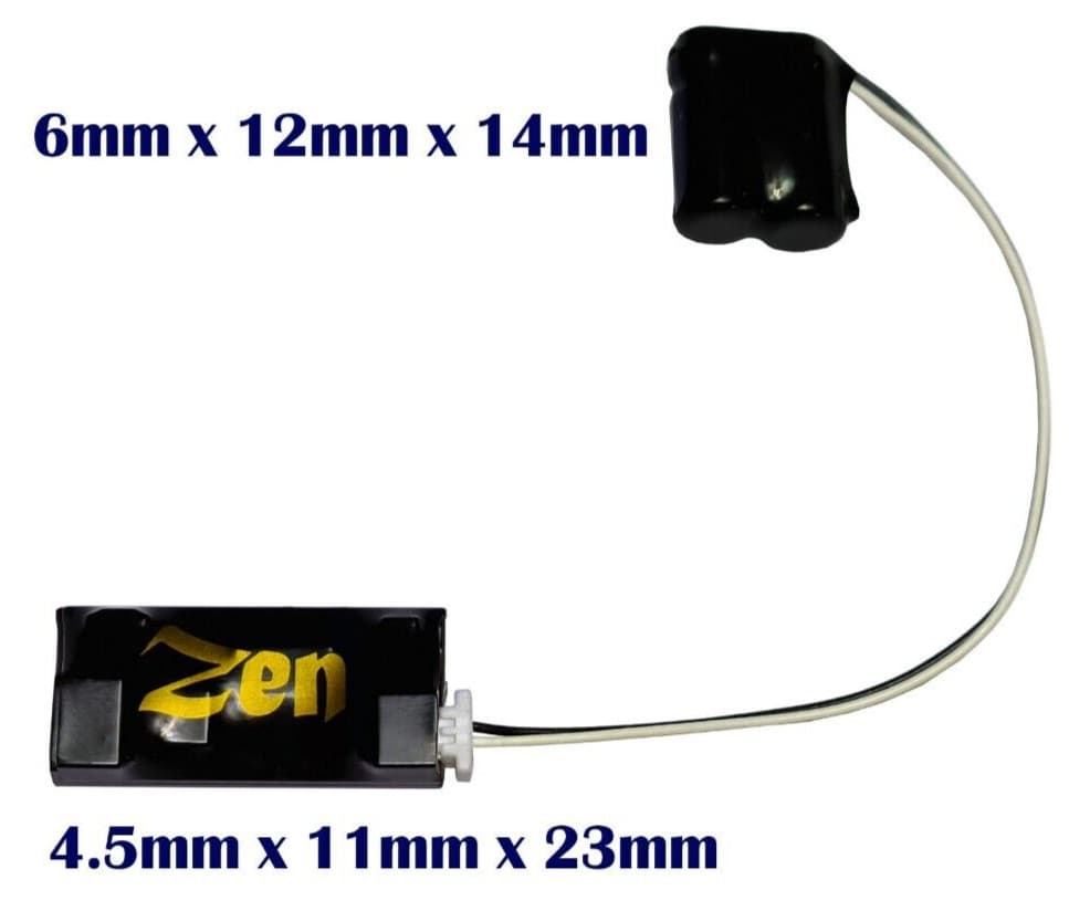 DCC Concepts ~ Zen 3-Wire Medium Stay Alive For Zen Black & Blue+ ~ DCD-SA3-MD.1