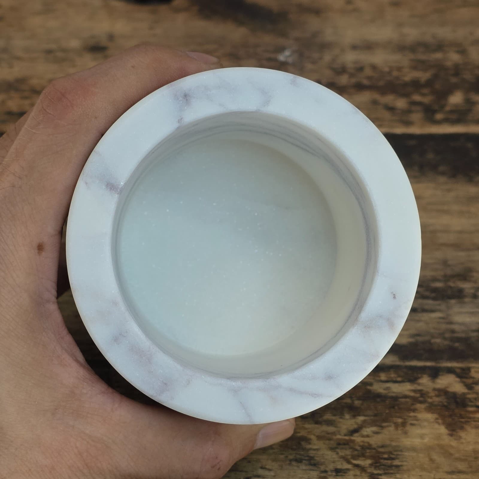 Threshold Marble Lidded Canister - Target (2016) - Bathroom / Kitchen Jar 5