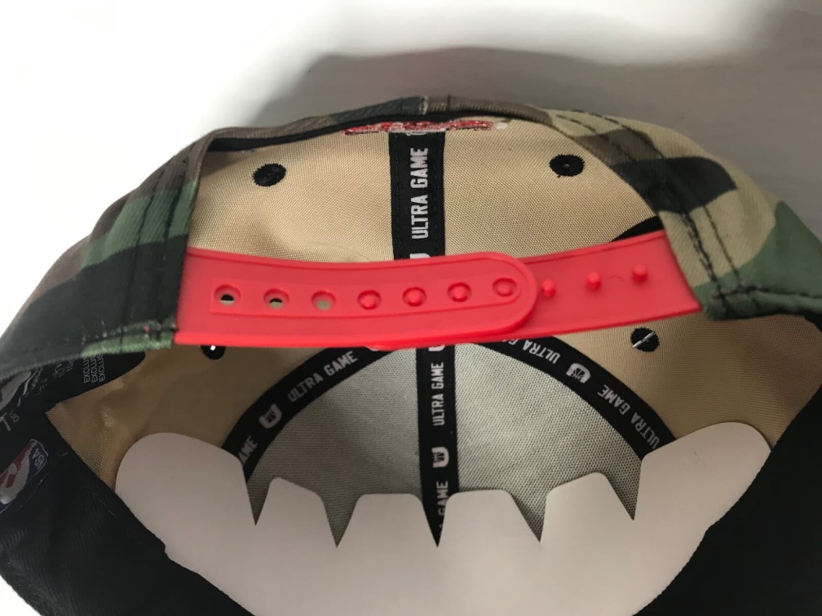 Chicago Bulls Camouflage Snapback Hat Cap / New /NBA Ultra Game 5