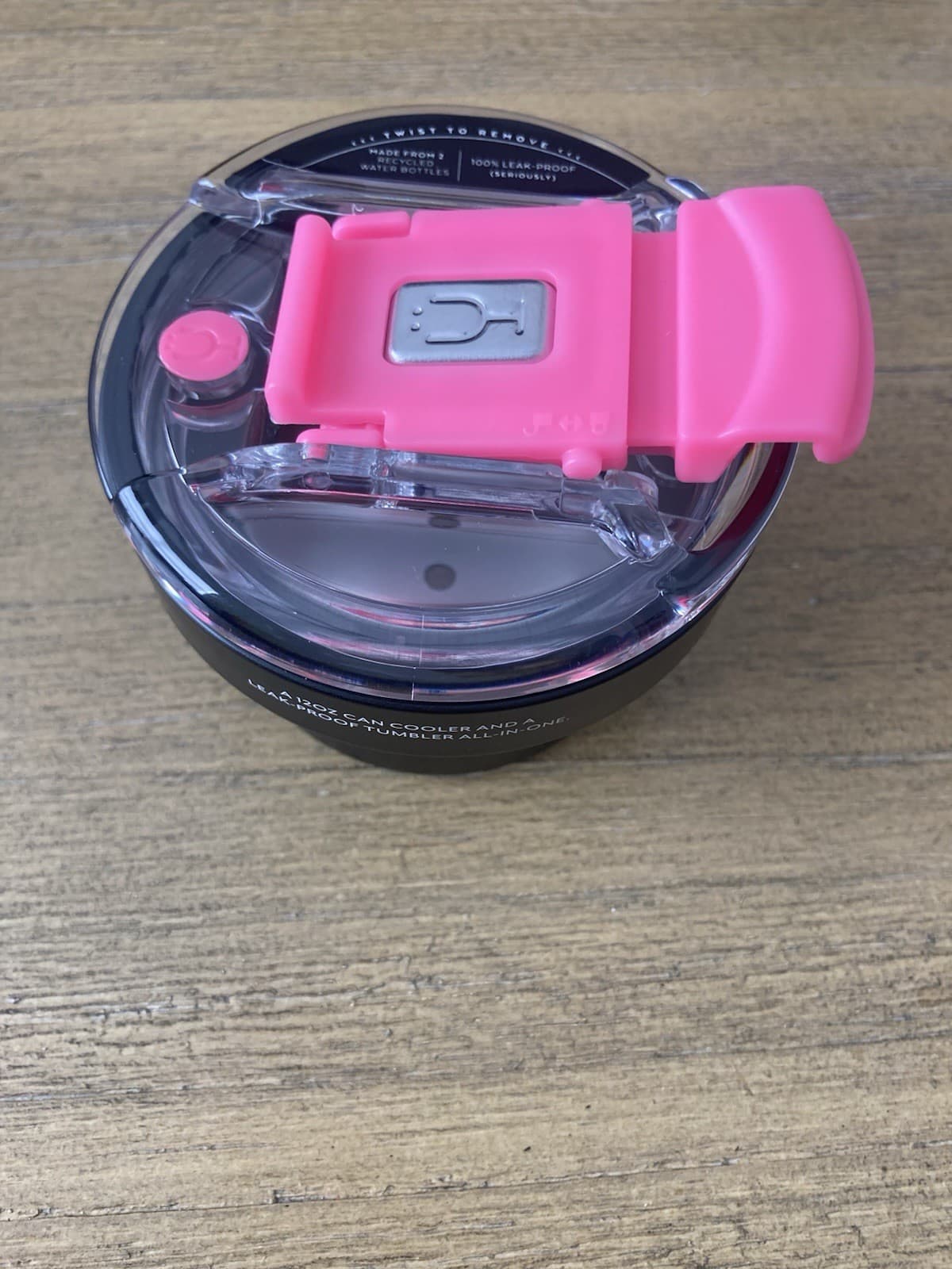 NEW BRUMATE HOPSULATOR TRIO 16 OR 12 OZ DUO NEON PINK BEVLOCK LEAKPROOF LID 5