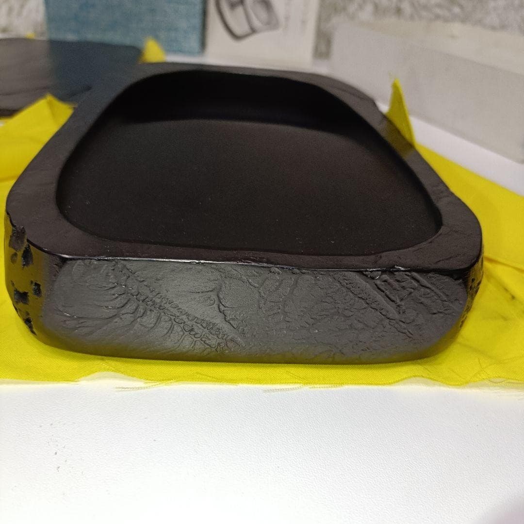 Ogatsu Ink Stone 22 x 14 cm Vintage Suzuri Sumi Grinder Calligraphy Shodo Shuji 6