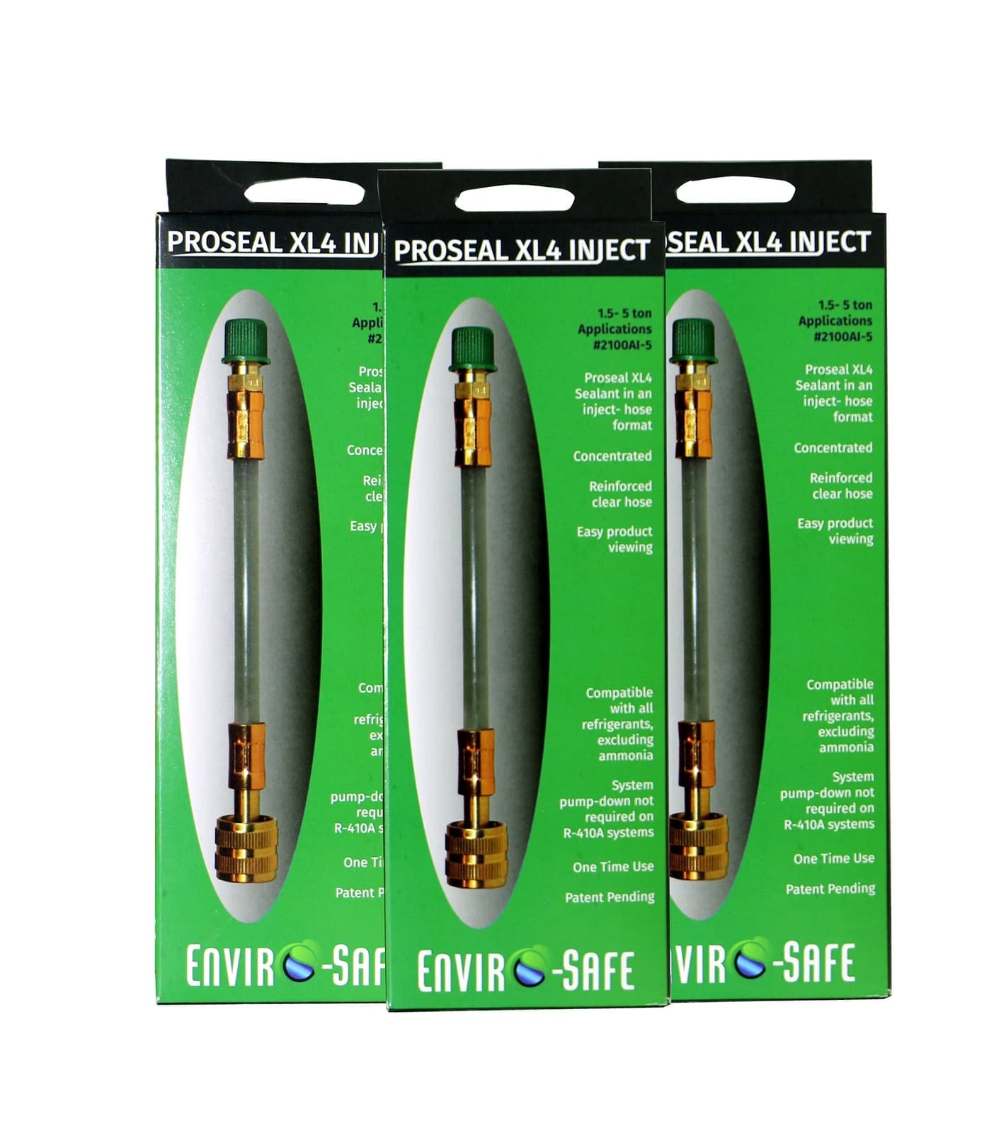 ENVIRO-SAFE Direct Inject ProSeal XL4 1.5-5 ton Inject Stop Leak R-22 Home Co...