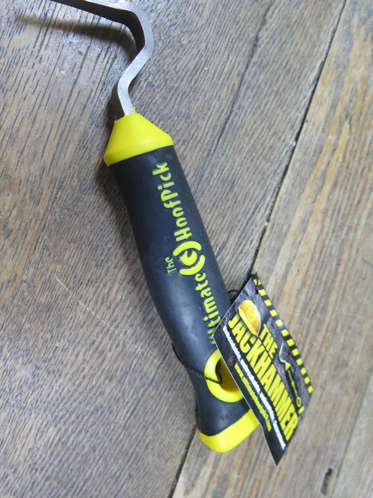 The Jackhammer Ultimate Hoof Pick / HoofPick, yellow 4