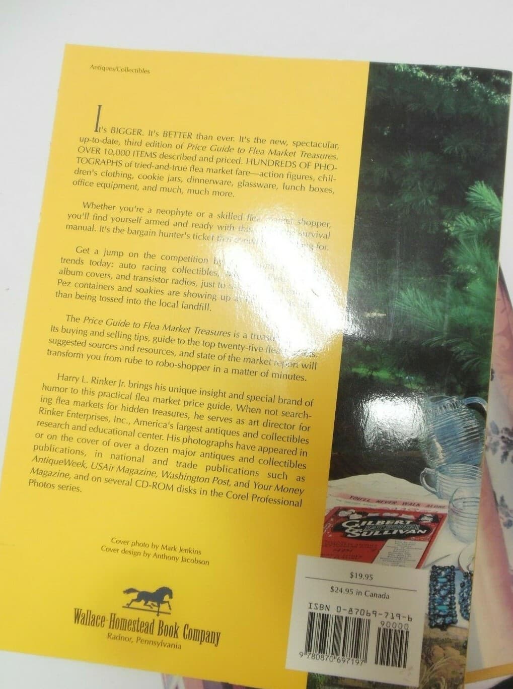 Price Guide to Flea Market Treasures 3rd Edition Harry L Rinker Jr never read 3