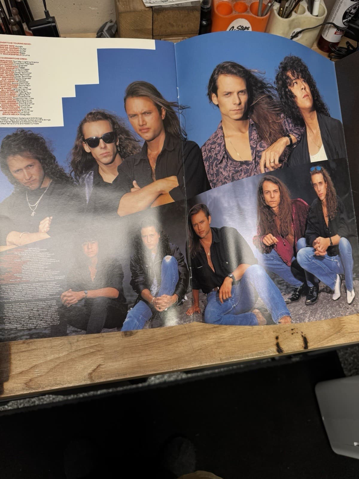 Queensryche Empire World Tour Official Tour Book 1991-1992 6