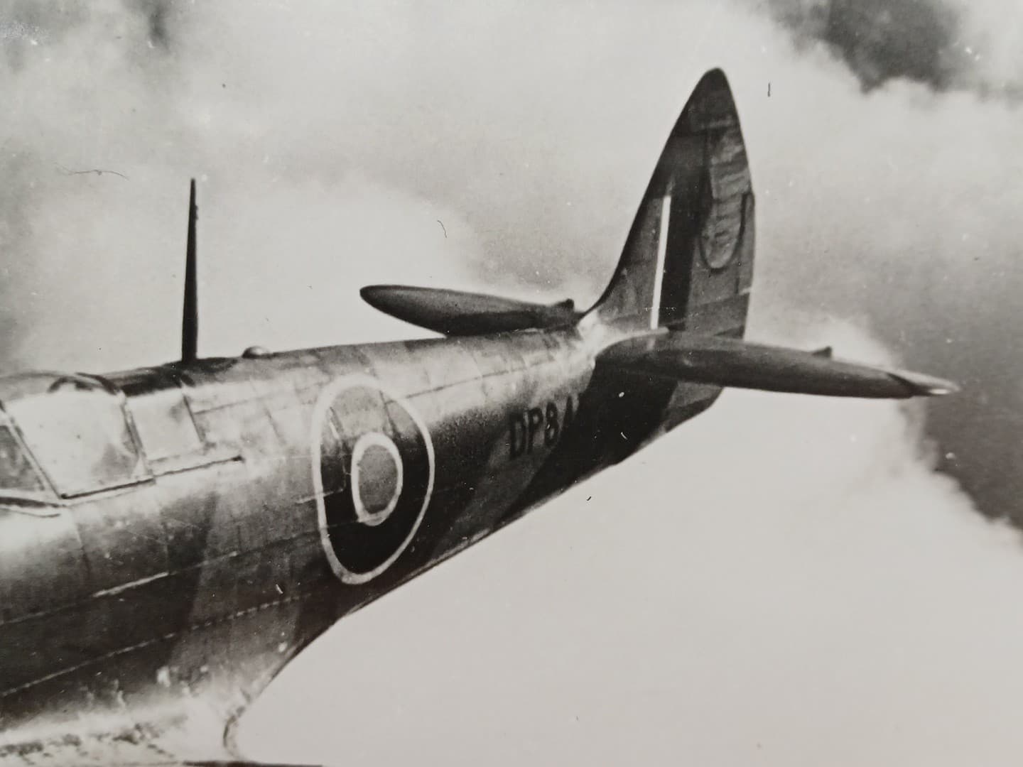 1941 British Official Photo Spitfire Mark XII in Flight 7 3/4" x 9 1/2" RRP 275 4