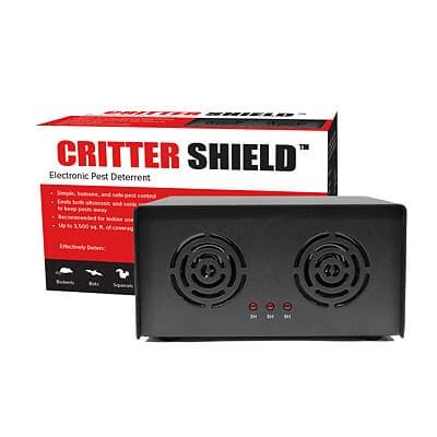 Bird-B-Gone MMCRTS Critter Shield Electronic Animal Yard Repeller - Quantity 12 2