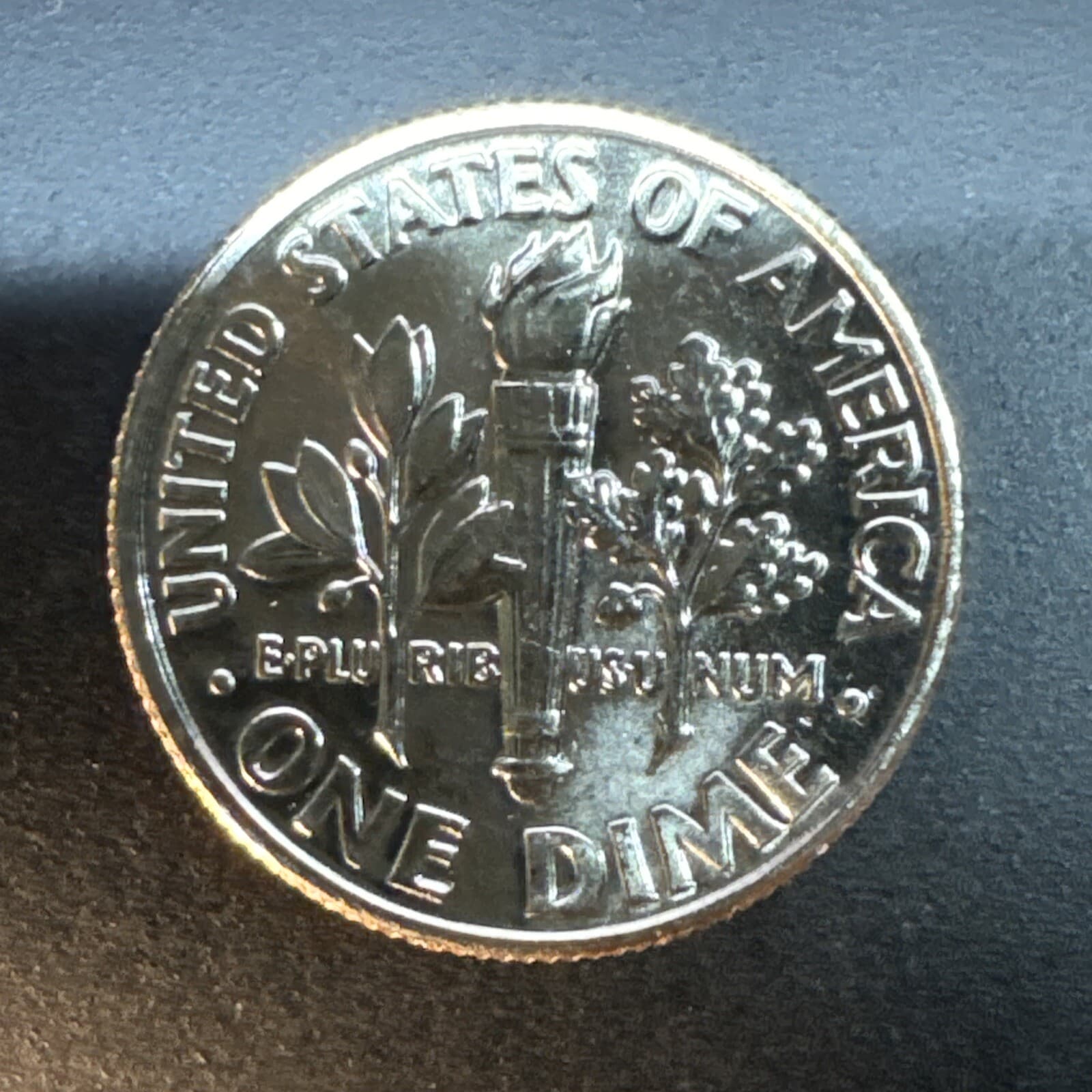 1987 D Roosevelt Dime - BU Gem - Uncirculated - Free Shipping 2