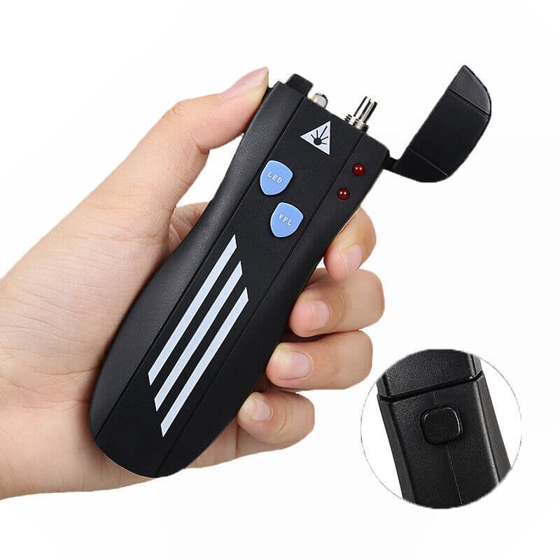 1 pes Mini 10Mw Optical fiber visual fault locator  VFL LED  Battery not includ