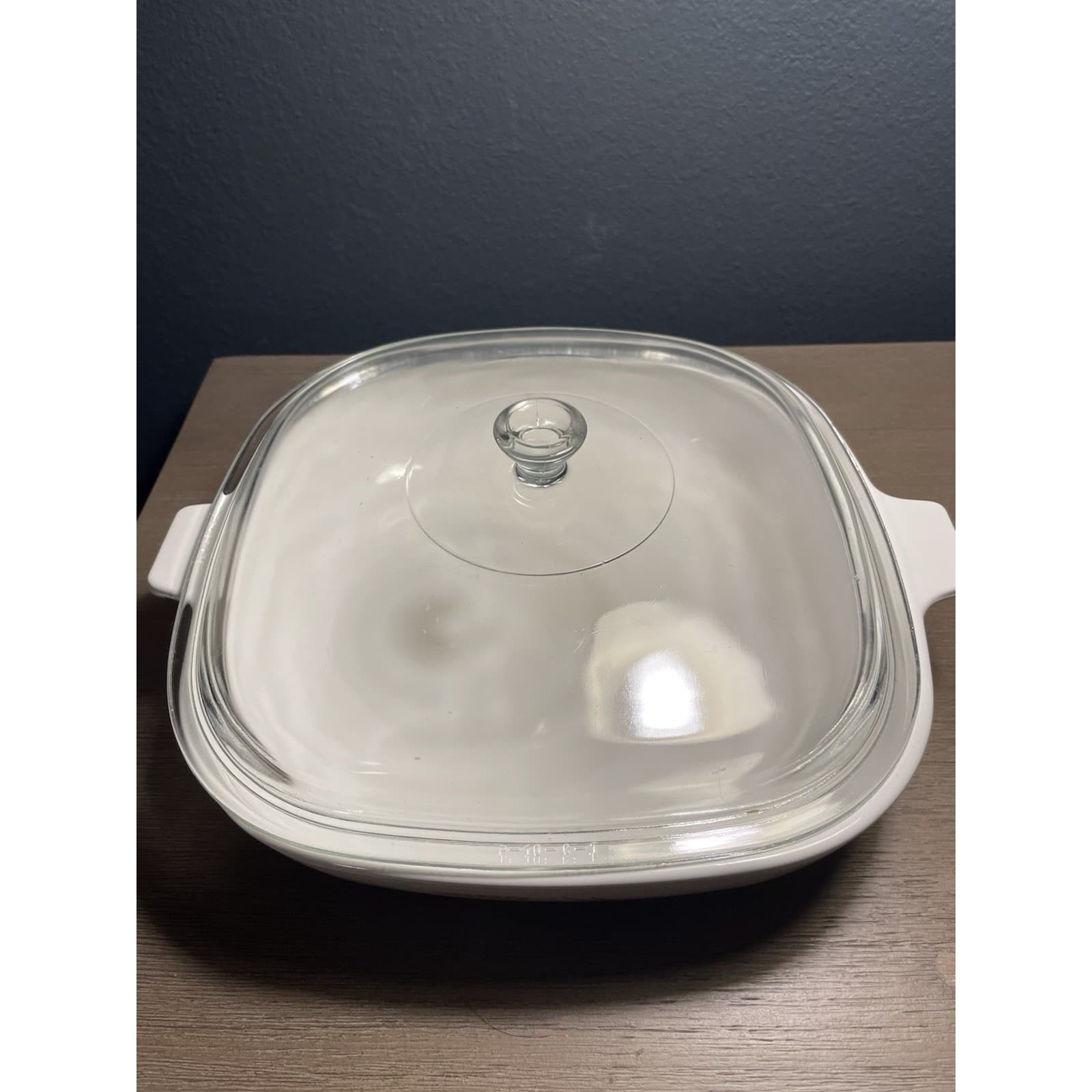 VTG Corning Ware Amber Waves Of Grain Covered Casserole Wheat W-10-B W/ Lid 2