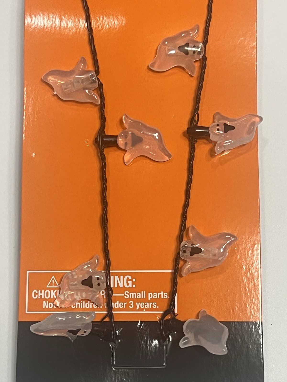 Light up Ghost Necklace happy Halloween Light Up Necklace 33 in Long 8 LED Light 2