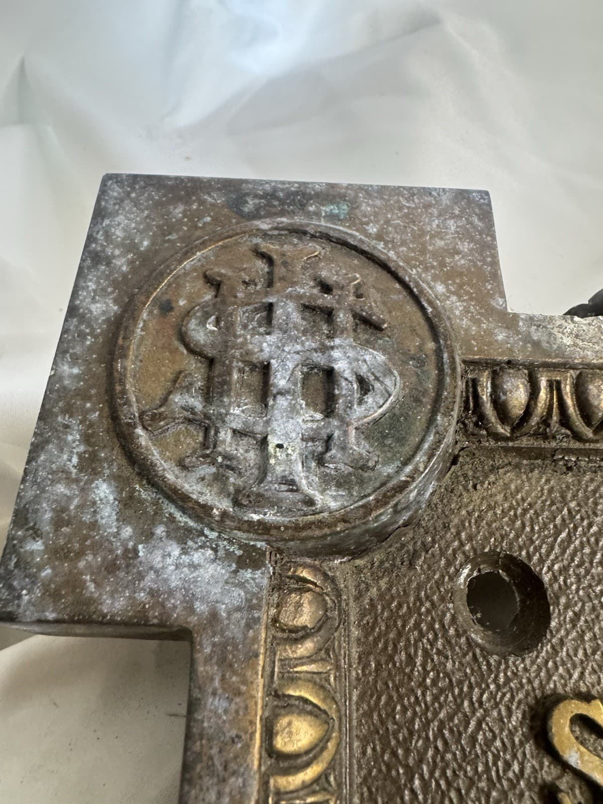 Antique Bronze Plaque – St. Paul’s Lutheran Church – Architectural Salvage 4