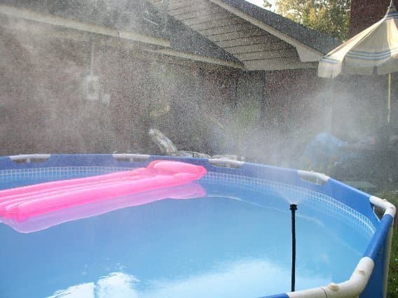 MR RAINBOW MISTER LIVESTOCK COOLER MISTING EVAPORATOR COOLING& FLY RELIEF SYSTEM