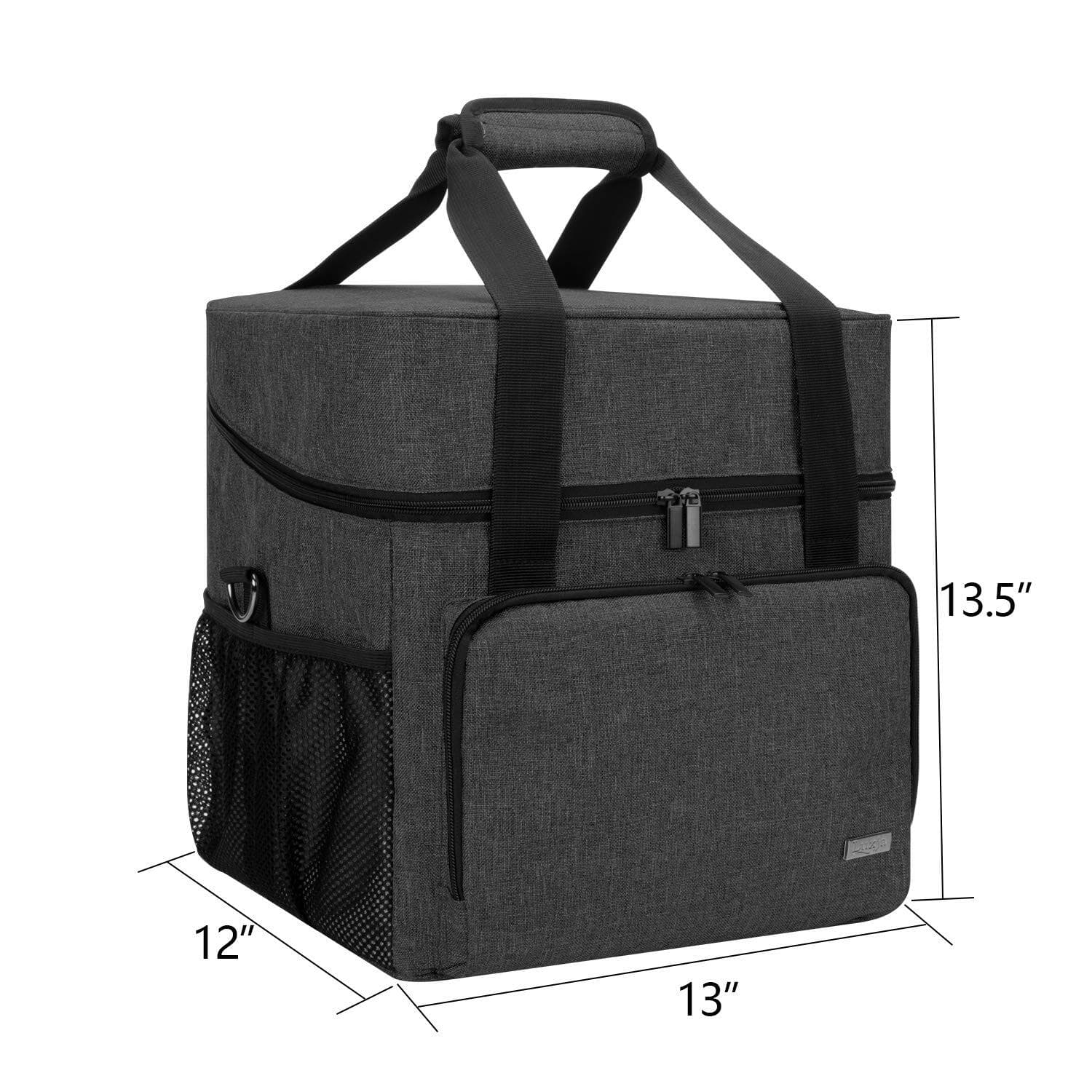 Portable Serger Case with Storage Pockets for Most Standard Overlock Machines 5