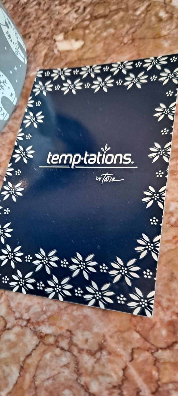 Temptations Push Button Grey Tea Kettle Pot Christmas Reindeer 2.3qt NWOB 3