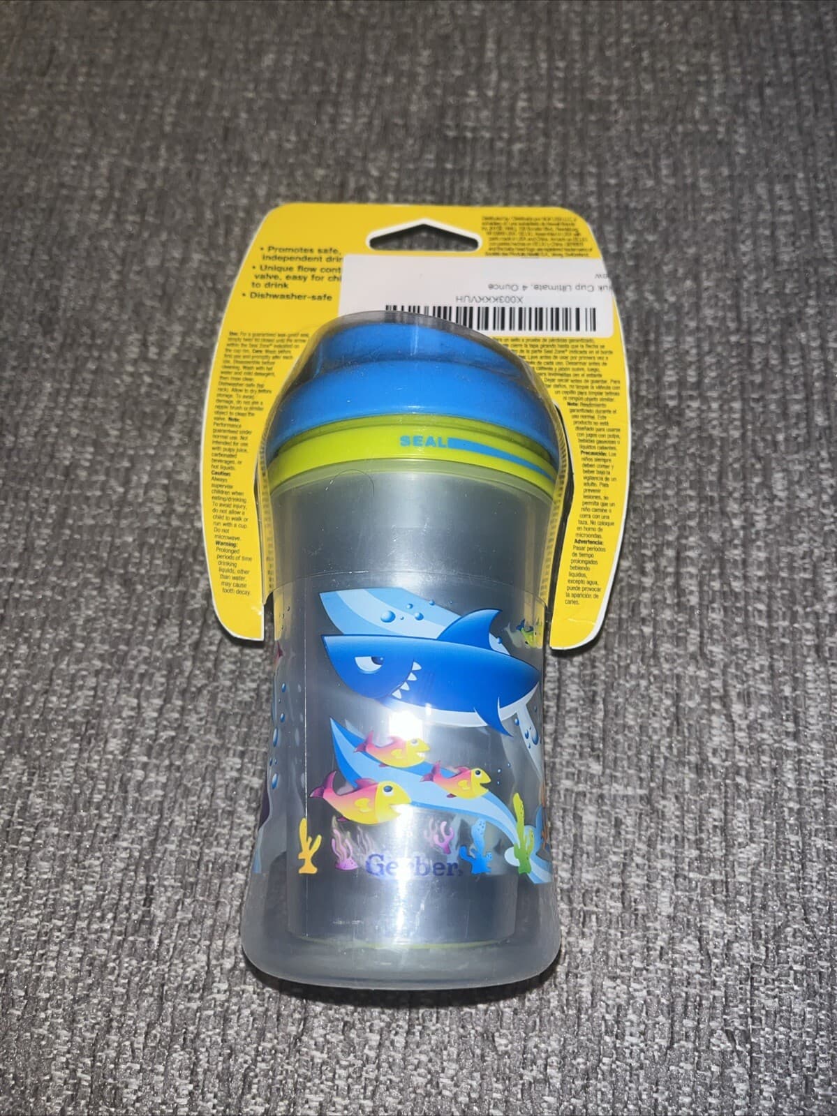 NUK GERBER 9OZ ADVANCED DEVELOPMENTAL CUP ARCTIC WRAP 18+ MO BPA FREE LEAK PROOF 5