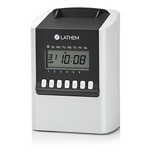Lathem 700E Calculating Electronic Time Clock