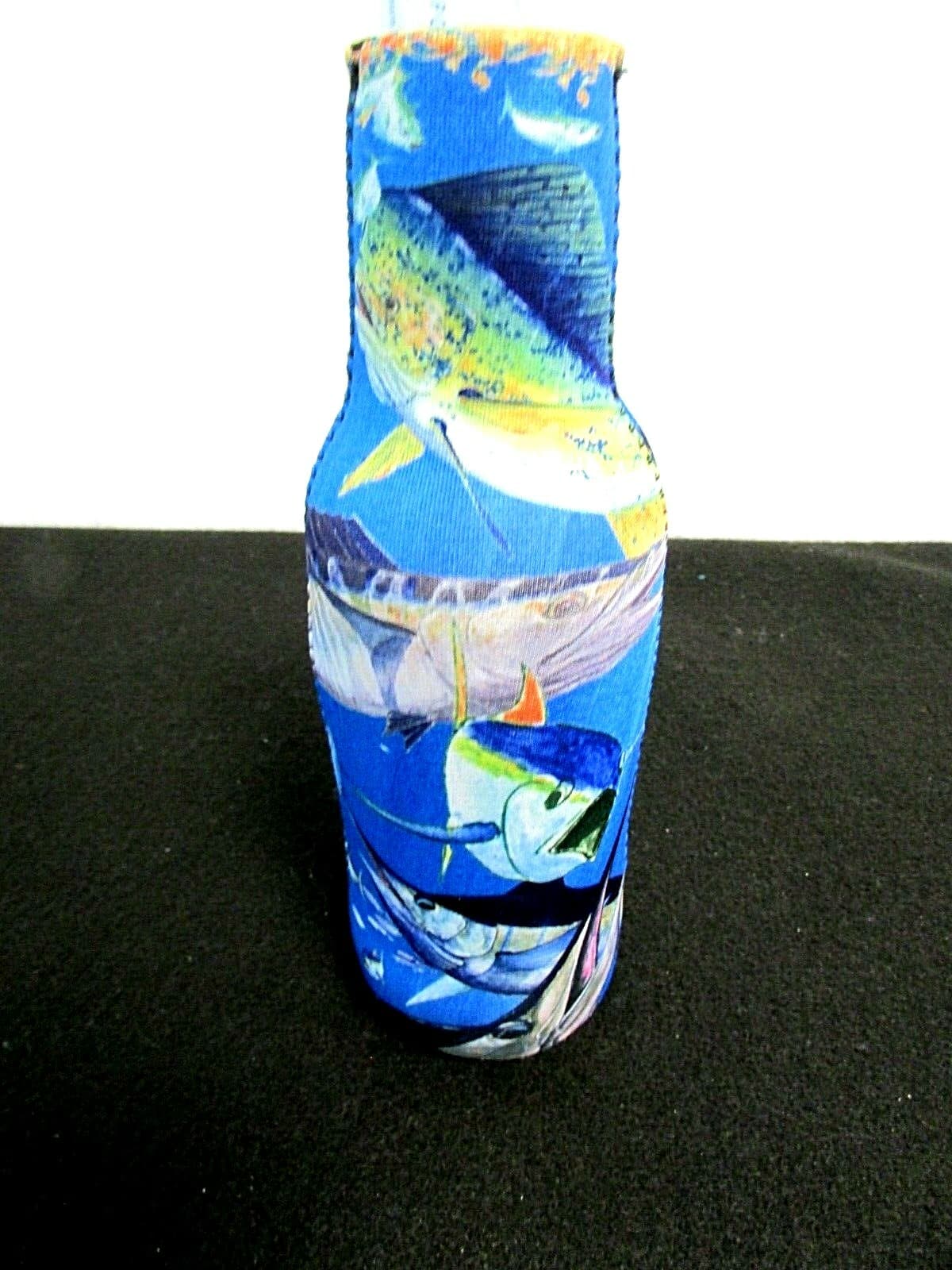 MARLIN TUNA WAHOO DOLPHIN Long Neck Bottle Holder Insulator Koozie Gamefish G6