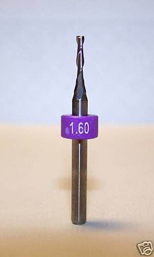 1.60mm (.0630") 2 FLUTE CARBIDE ENDMILL X-TEND FLUTE Kyocera Tycom 1600.0630.315