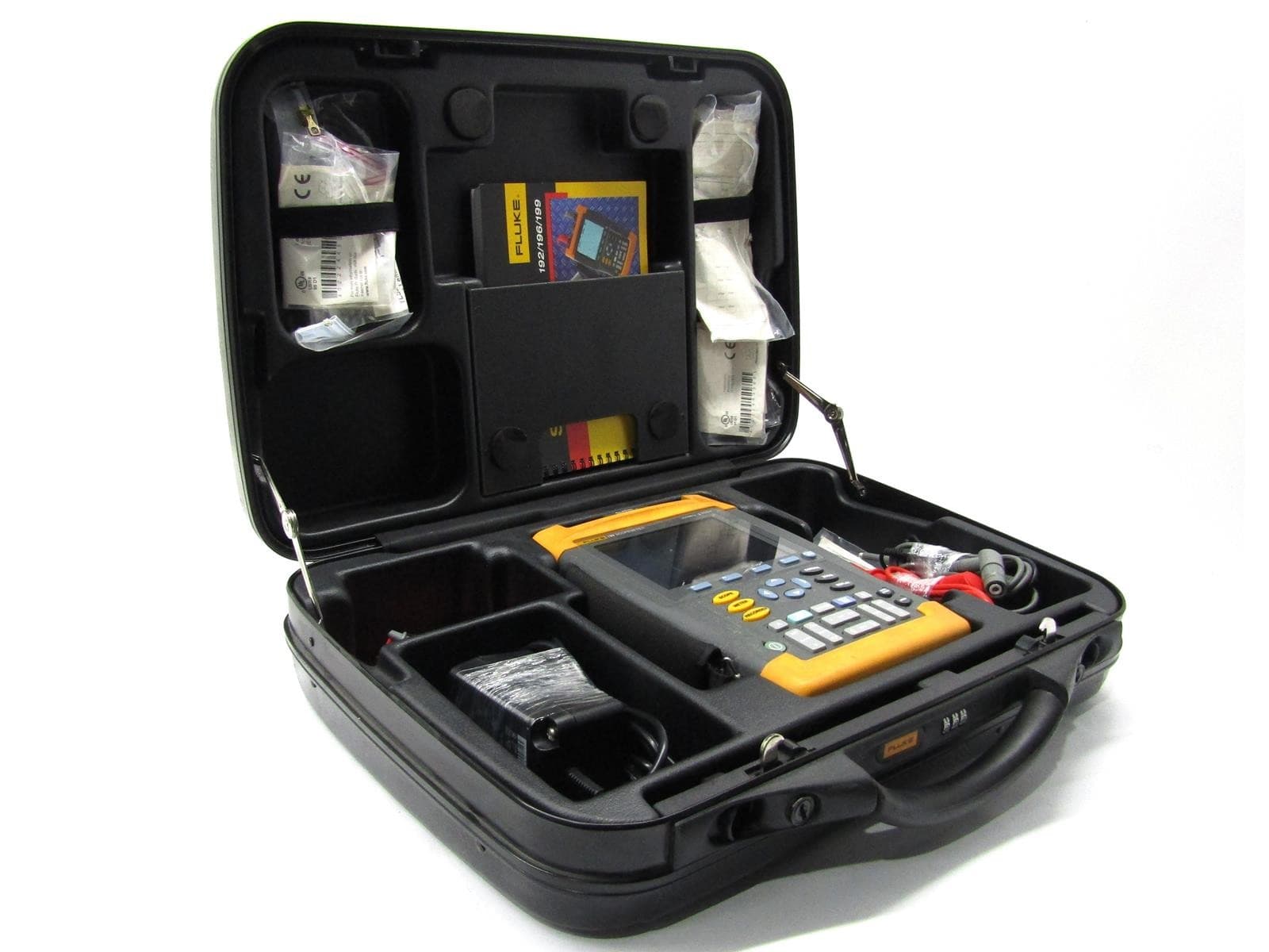 Fluke 199 Scopemeter Handheld Digital Oscilloscope Kit | Two Channel 200MHz 2