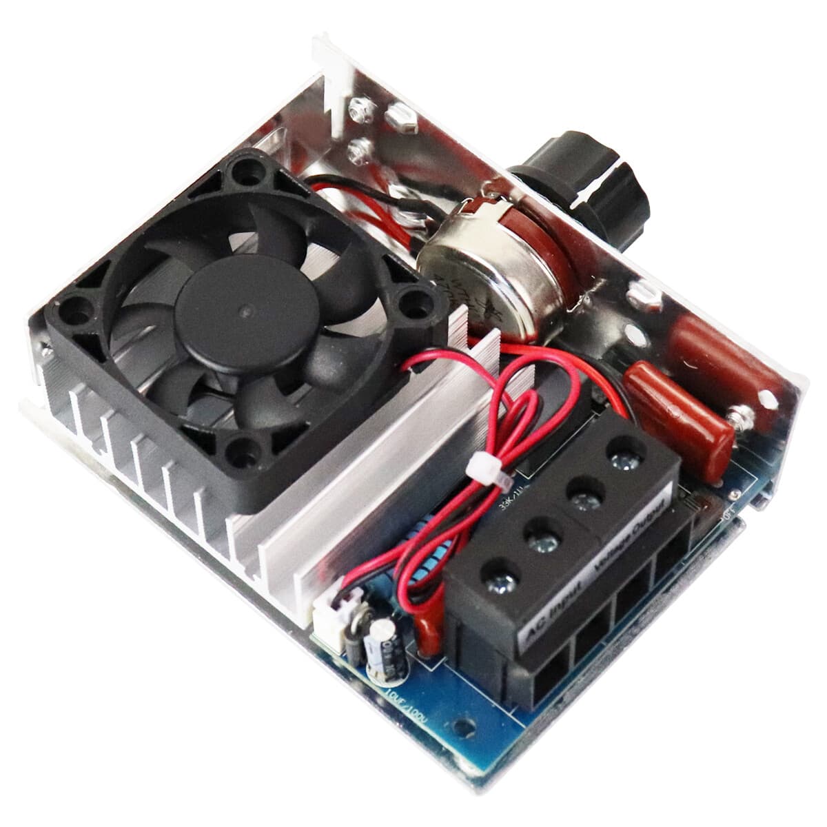 AC 110-230V 10000W SCR Motor Speed Controller Volt Regulator Dimmer Thermostat  5