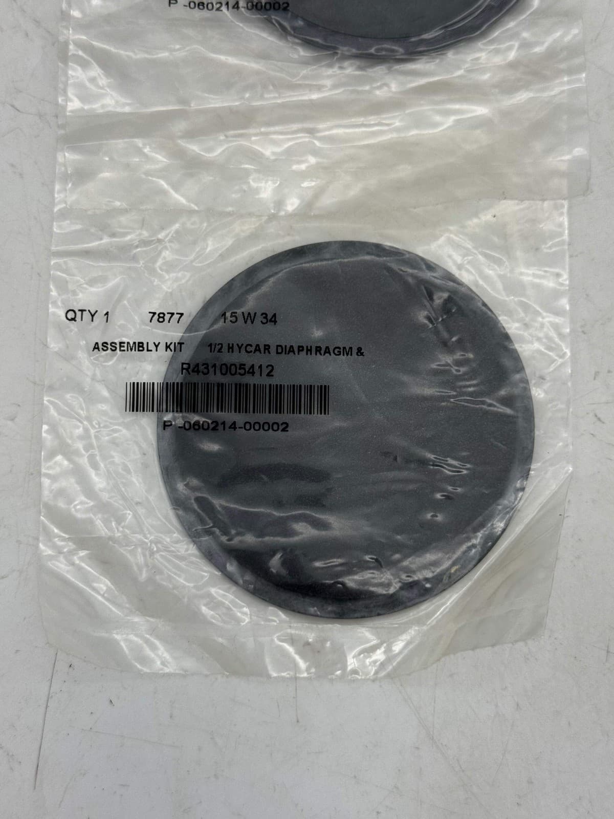 Rexroth R431005412 P-060214-00002 Pneumatic Quick Exhaust Valve Repair Kit (New) 3