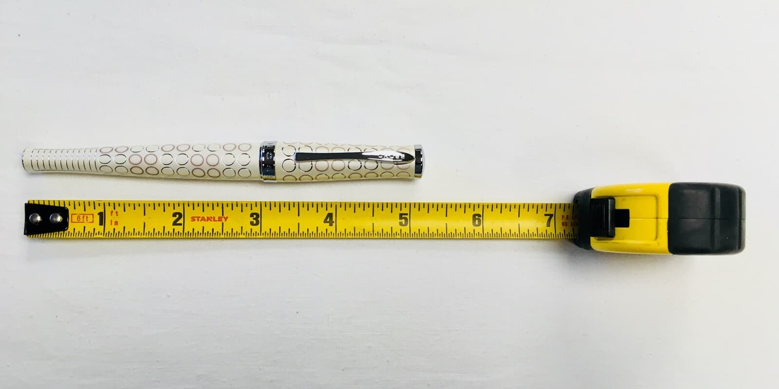 Cross Sauvage Ivory/Forever Pearl "F" Nib Fountain Pen 6