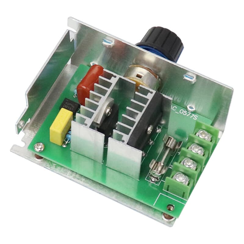 AC 110V 220V to DC 10-220V SCR Motor Speed Controller Voltage Regulator Dimmer 6