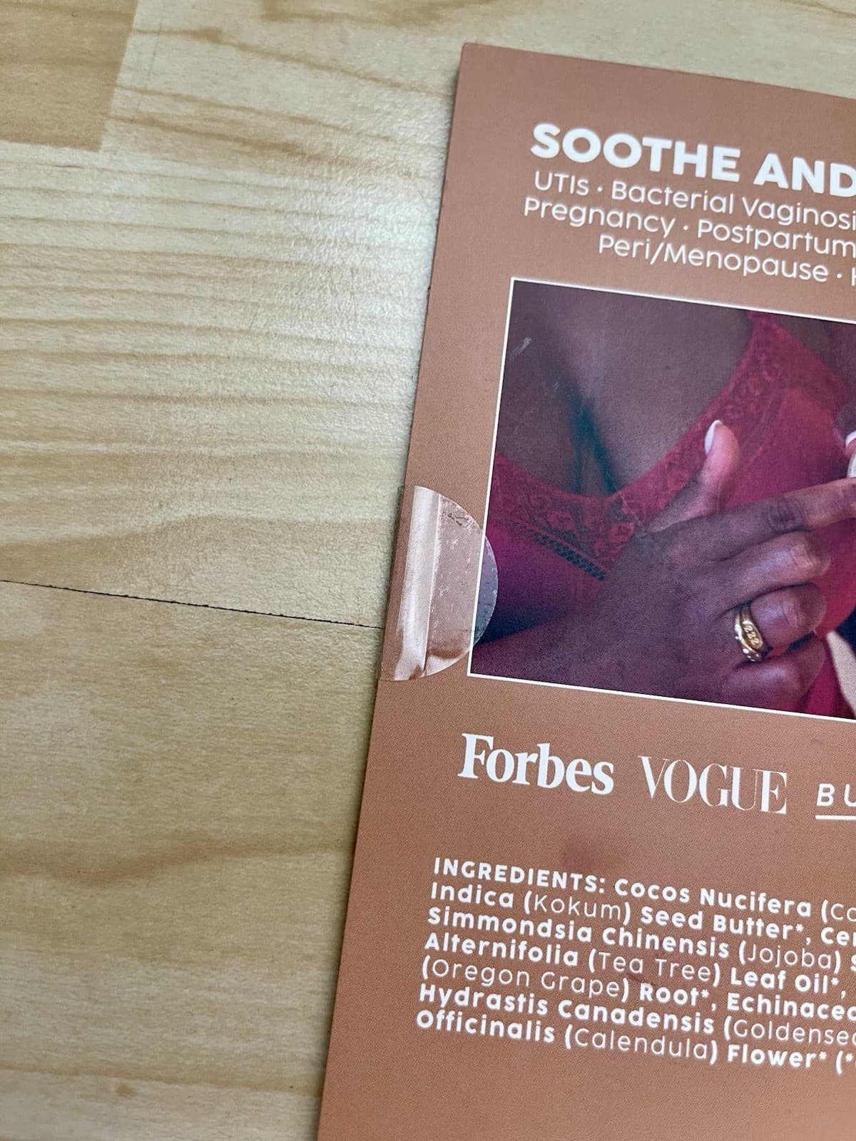 Momotaro Apotheca Salve for Vaginal Itching, Dryness, Inflammation. Sample. BNIB 4