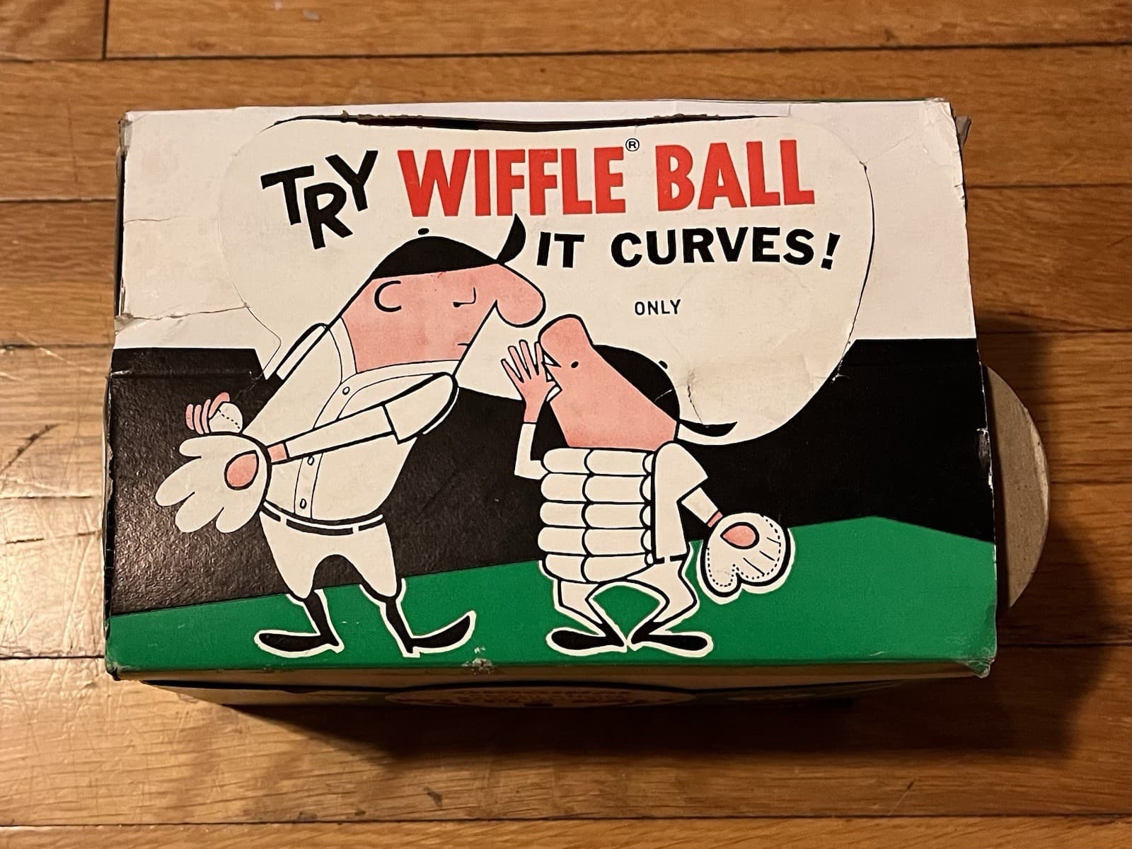 VINAGE Wiffle Ball Counter Display Mike Scott Full Case 12 Pack 80s 3