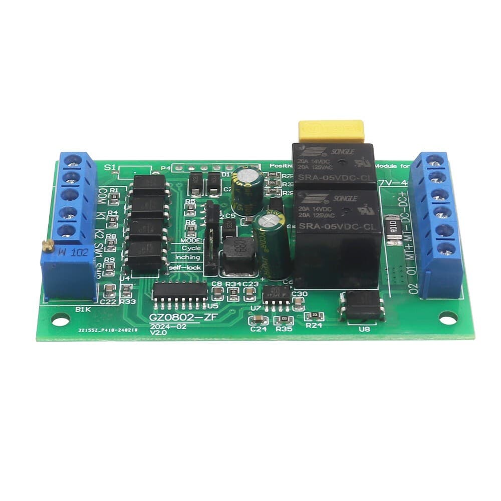DC 6V 12V 24V Forward Reverse Motor Controller Relay Limit Switch Driver Module 4