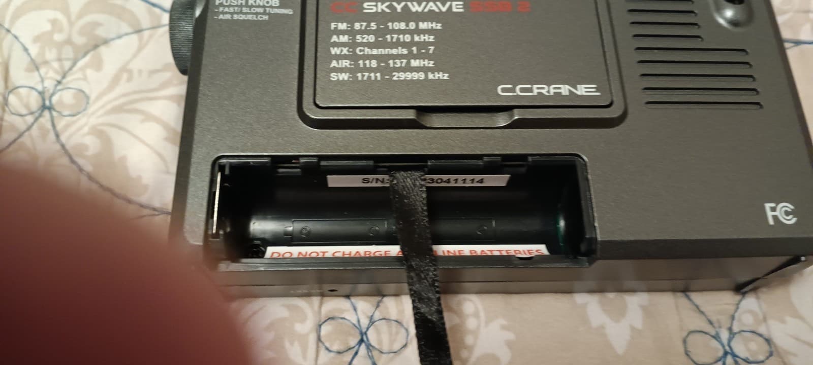 C. Crane CC Skywave SSB 2 AM, FM, Shortwave, NOAA Weather + Alert, Scannable ... 5