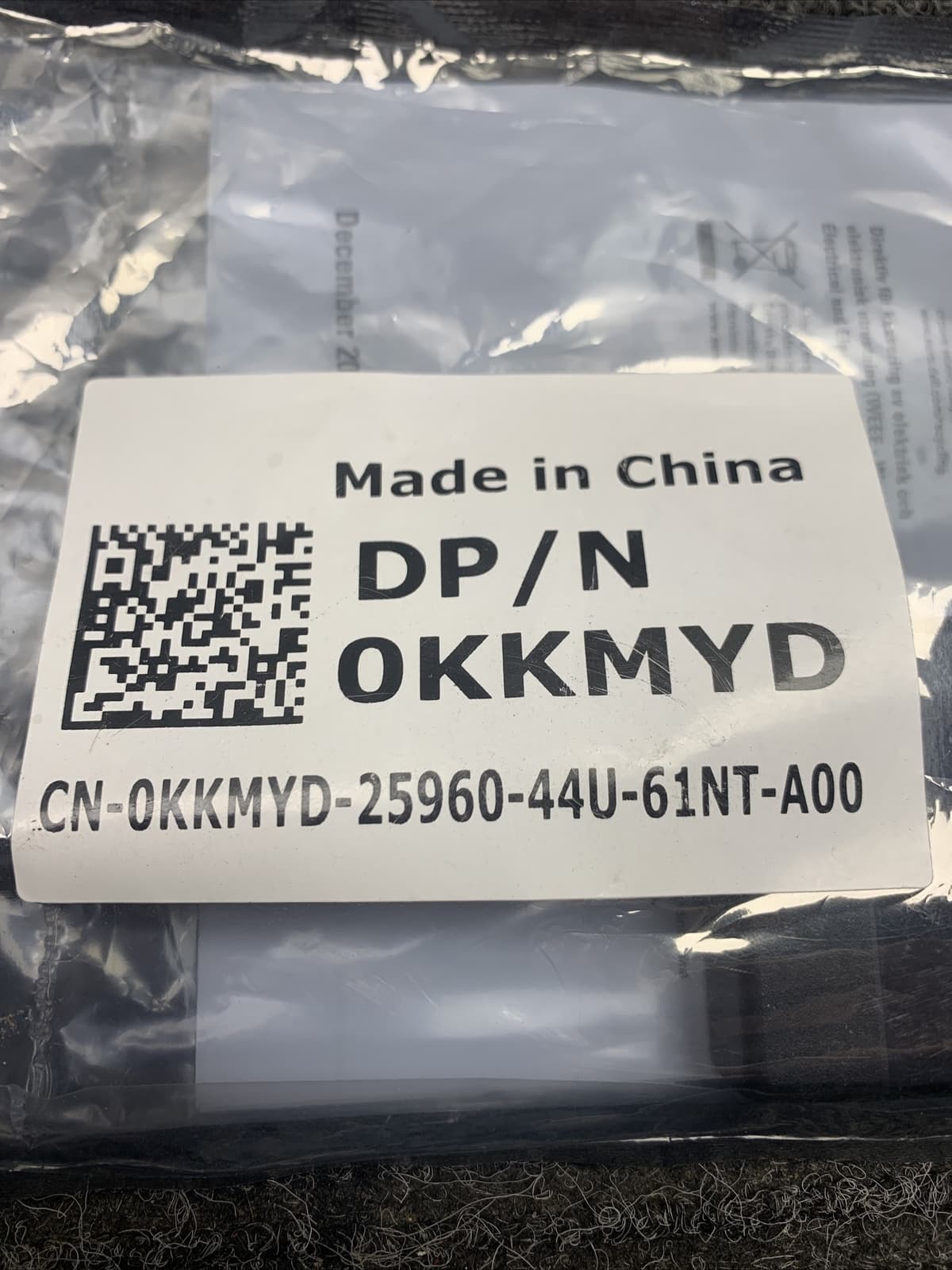 DisplayPort to DVI DP Adapter 0KKMYD DANARBC084 KKMYD Dell New  2