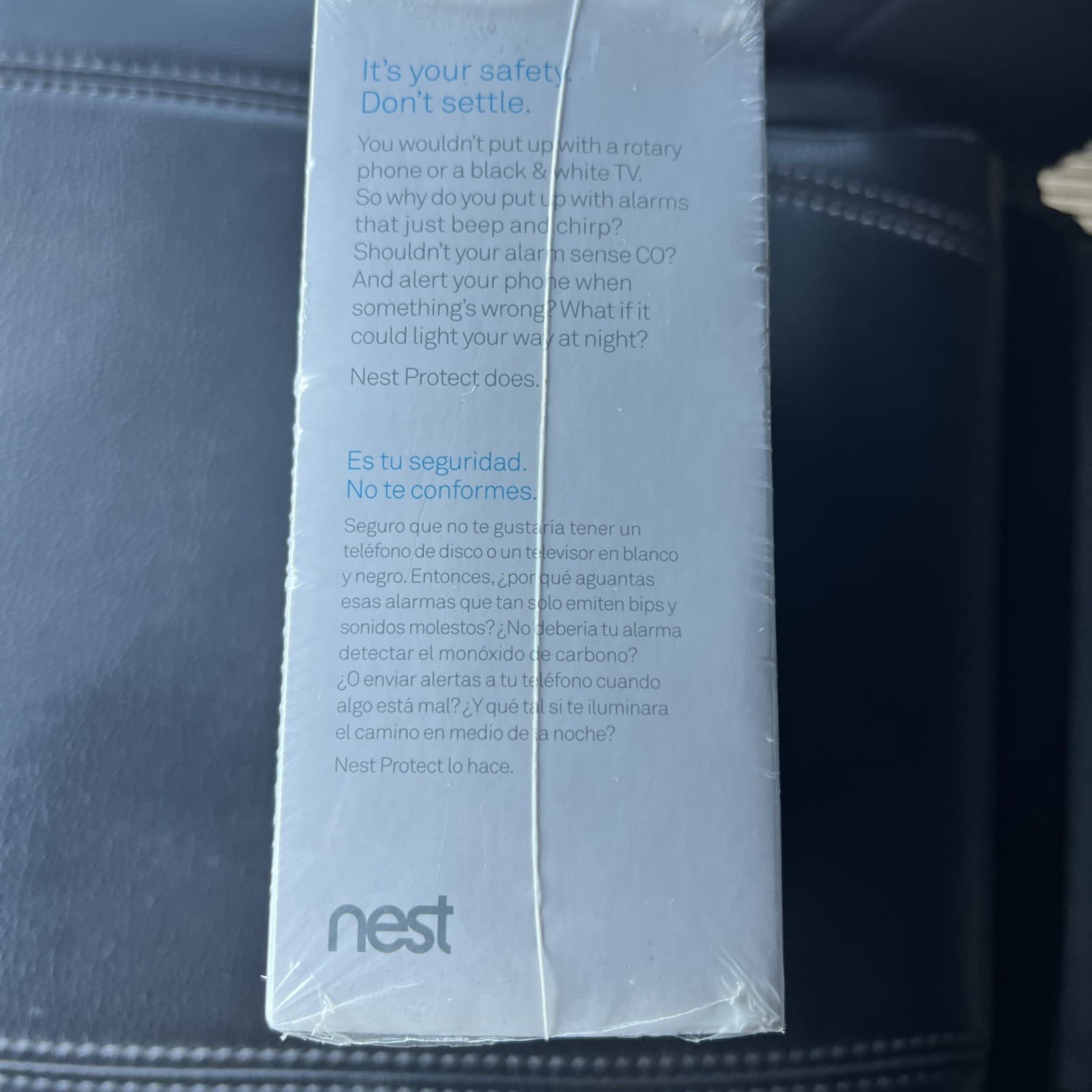 Google Nest Protect Smoke Alarm Smoke Carbon Monoxide Detector S3000BWES SEALED 3