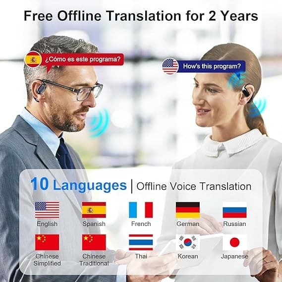 AI Language Translator Device Real-time Smart Instant Voice 150+ Languages Lot 3