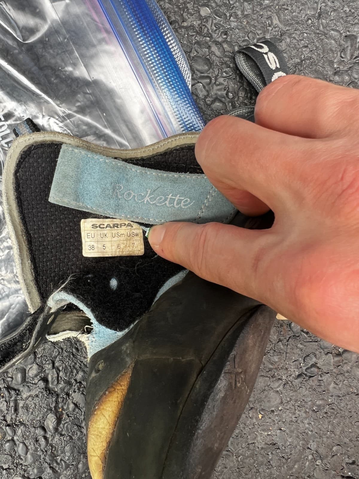 Scarpa Rockette Climbing Shoes EU 38 2