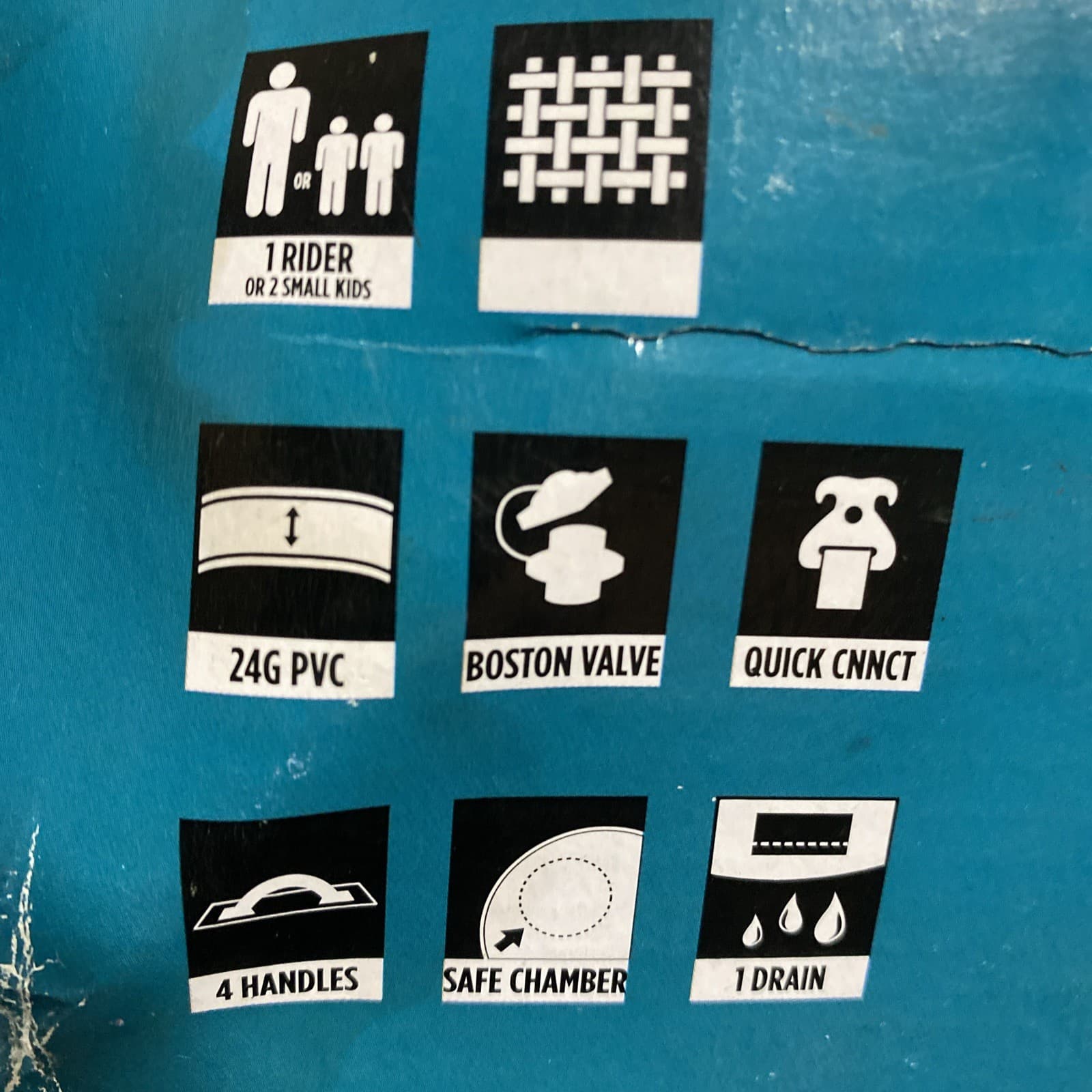 JOBE Droplet Towable Package 1-Person One Adult Or 2 Children 238825002 New 2