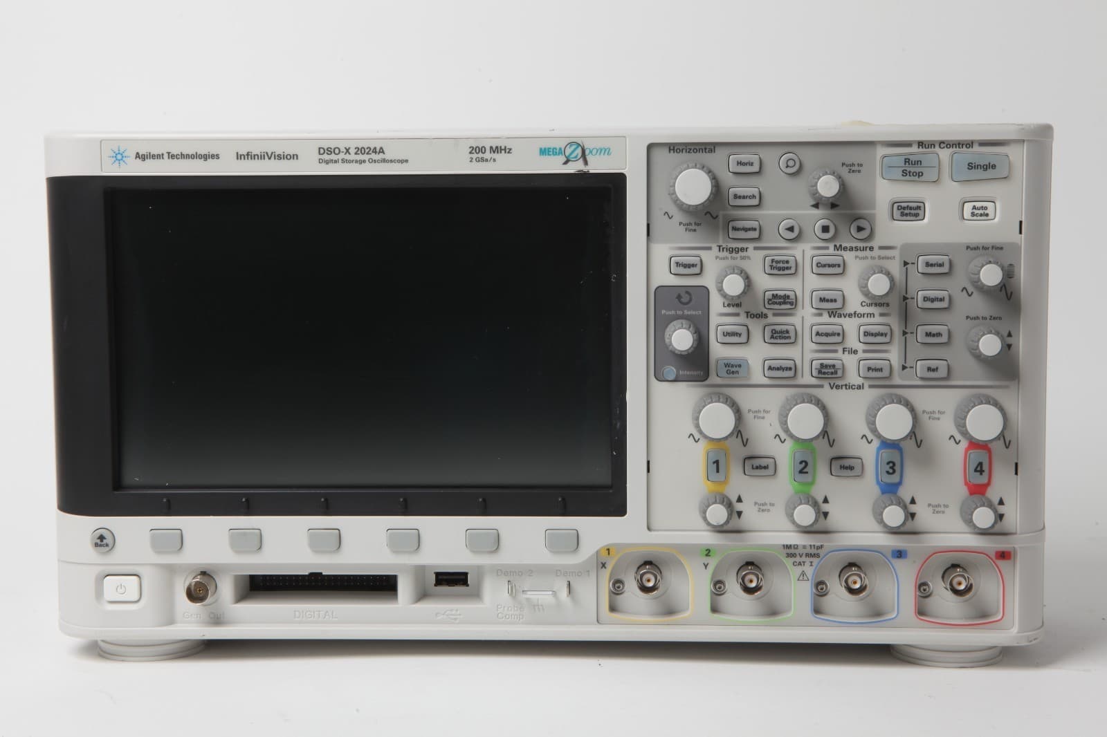 Agilent DSOX2024A Digital Storage Oscilloscope 200MHz 4GSa/s 4 Channel #2 2
