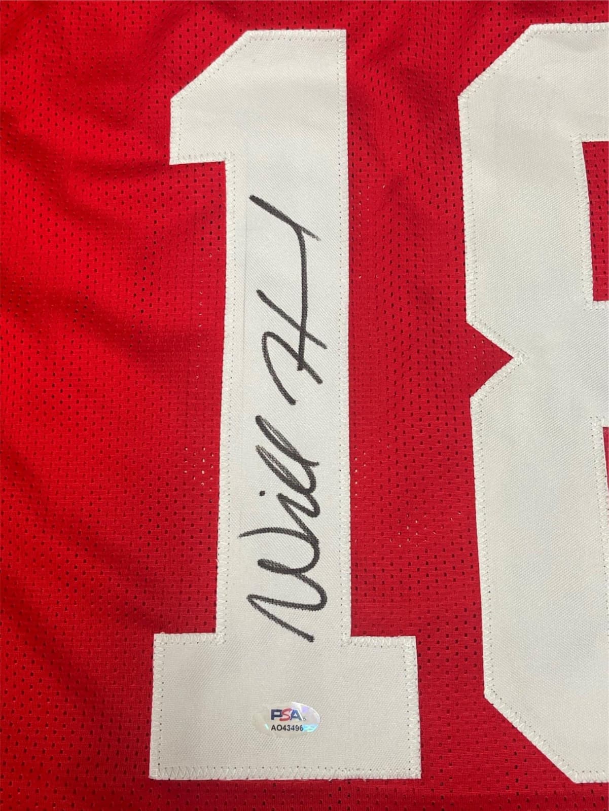 Will Howard signed Jersey PSA/DNA Auto Ohio State Buckeyes Autographed 2