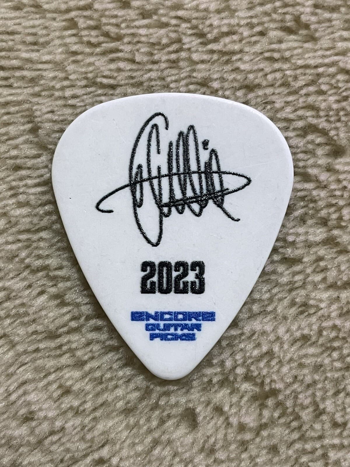 Queensryche “Eddie Jackson” 2023 Digital Noise Tour Guitar Pick-Rare 2