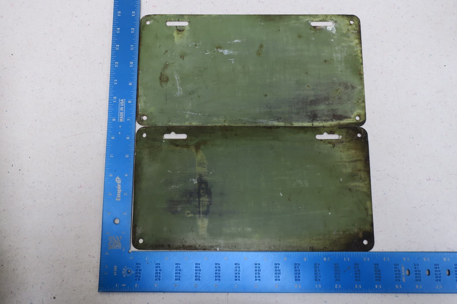 Massachusetts LIcense Plate 1918 18 Pair Set Tag Mass Ma 86913 86 913 2