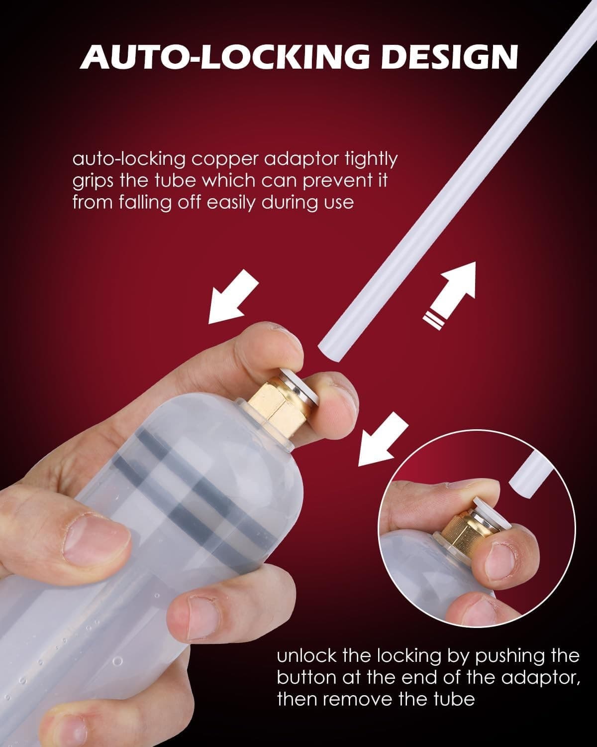 Fluid Extractor 200cc Multi-Purpose Syringe Oil Suction Pump, Manual Extraction  5