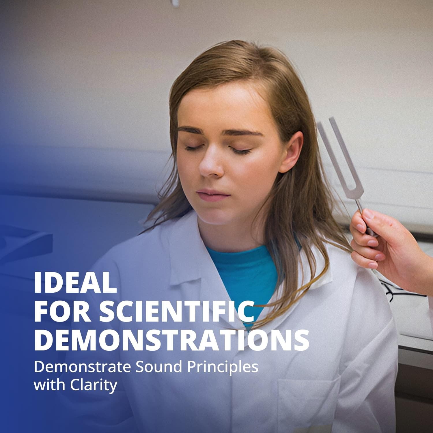 United Scientific Tuning Fork Set of 13 with Dual-Ended Mallet – 13 Aluminum ... 6