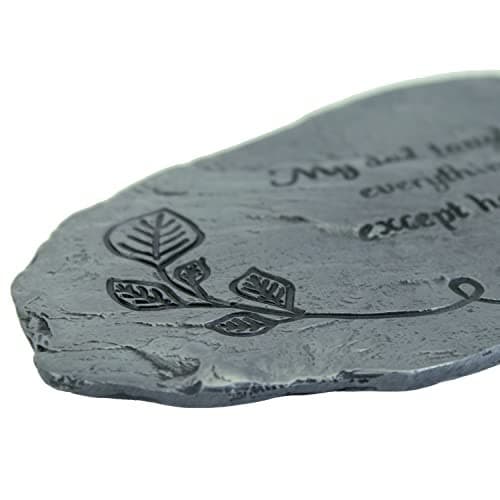 Cathedral Art My Dad Taught Me Memorial Garden Stone, 10-inches by 5-inches,  4