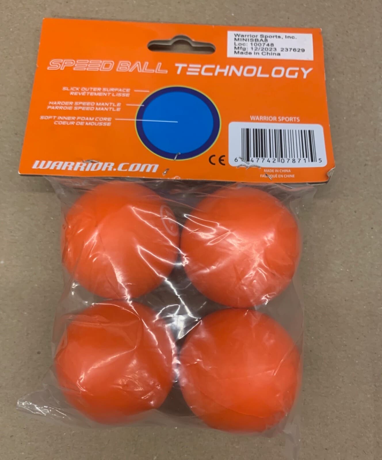 Warrior Mini Hockey Speed Ball | Stickhandling Training Aid Practice Tool 2