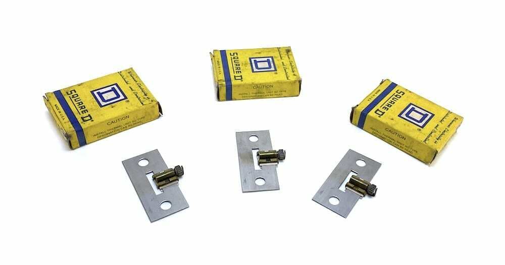 Square D C58 Overload Relay Thermal Unit (Set of 3) (NEW) 3