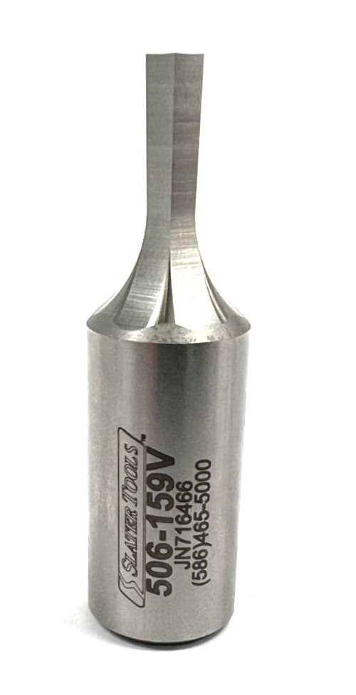 SLATER TOOLS 506-159 ROTARY HEX BROACH HEX SIZE 5/32" SHANK 1/2" OAL 1-3/4" 3